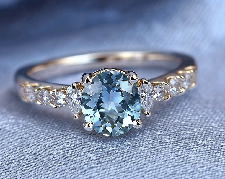 Cobalt Shine Ring