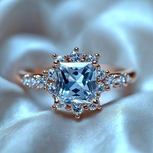 Ocean veil Ring
