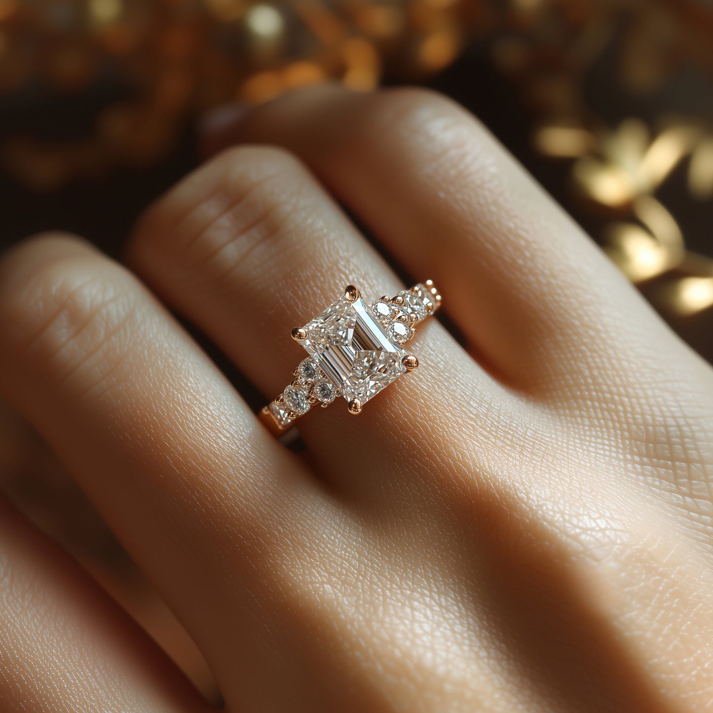 Ivory Flame Ring