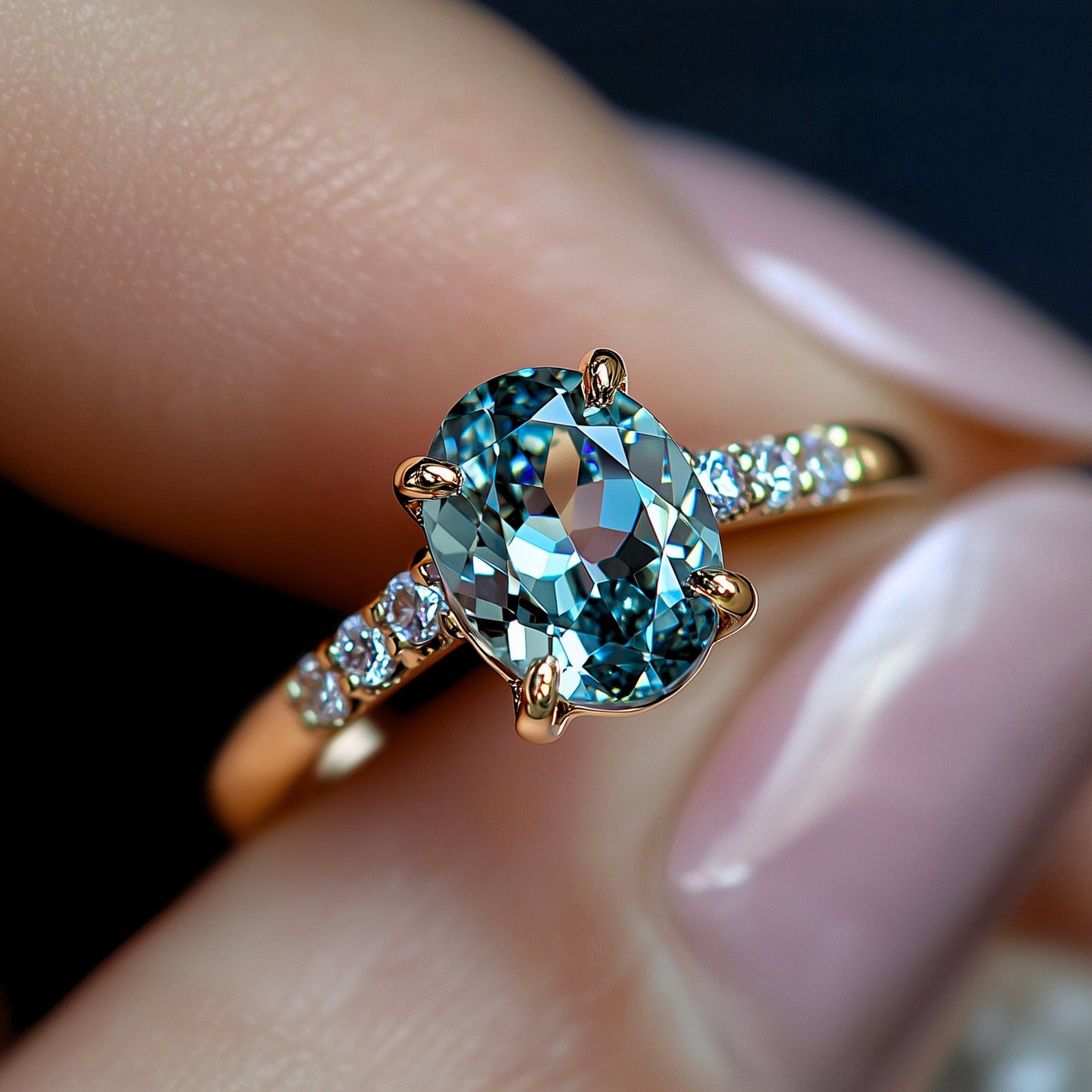 Arctic whisper Ring