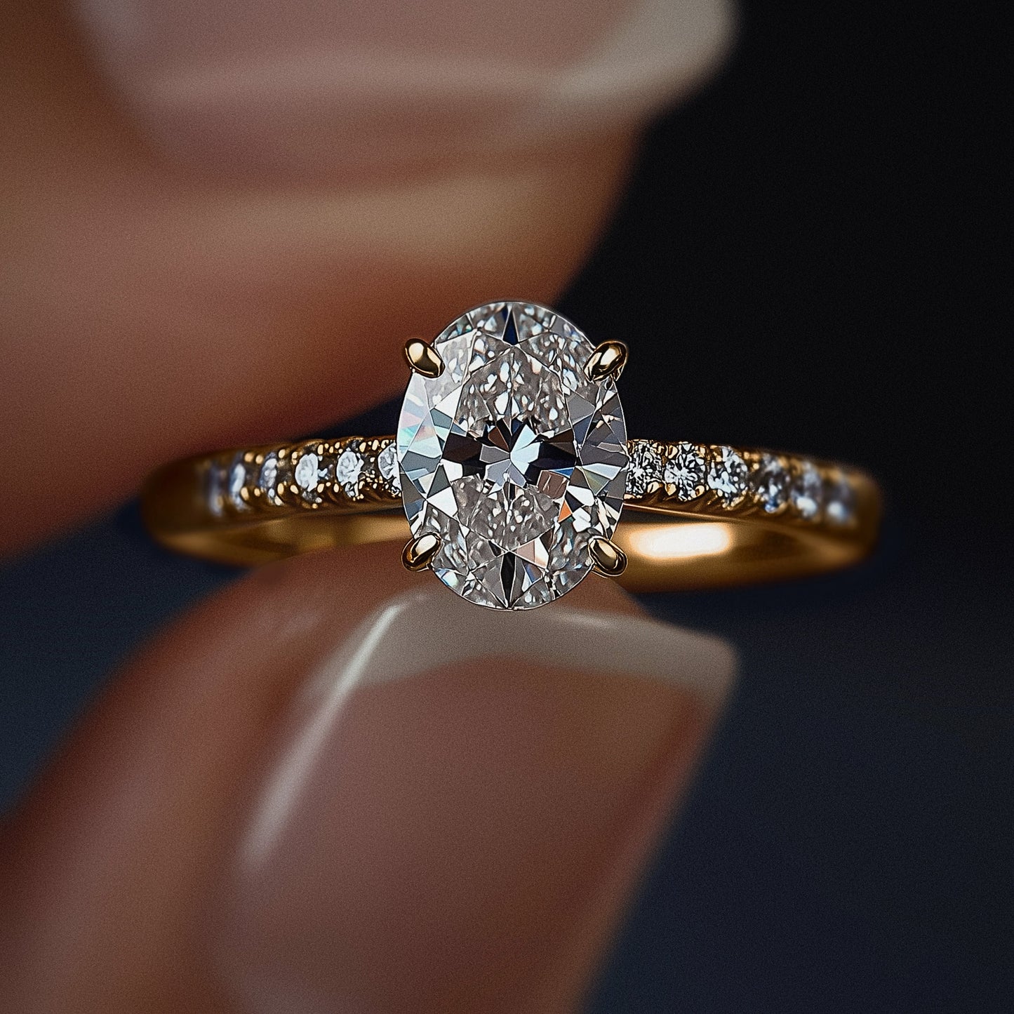 Ivory Blaze Ring