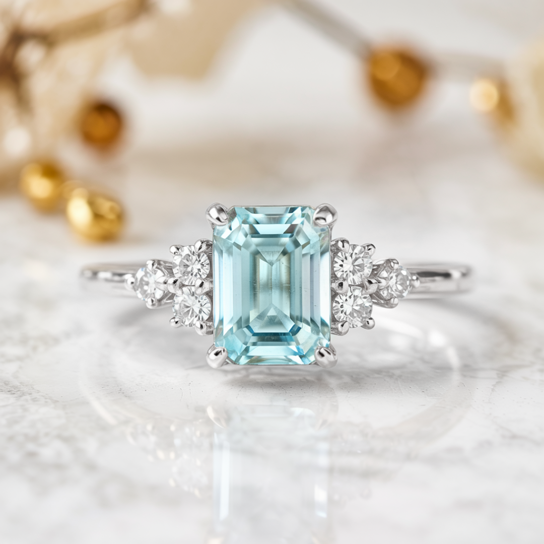 Glass Veil Ring