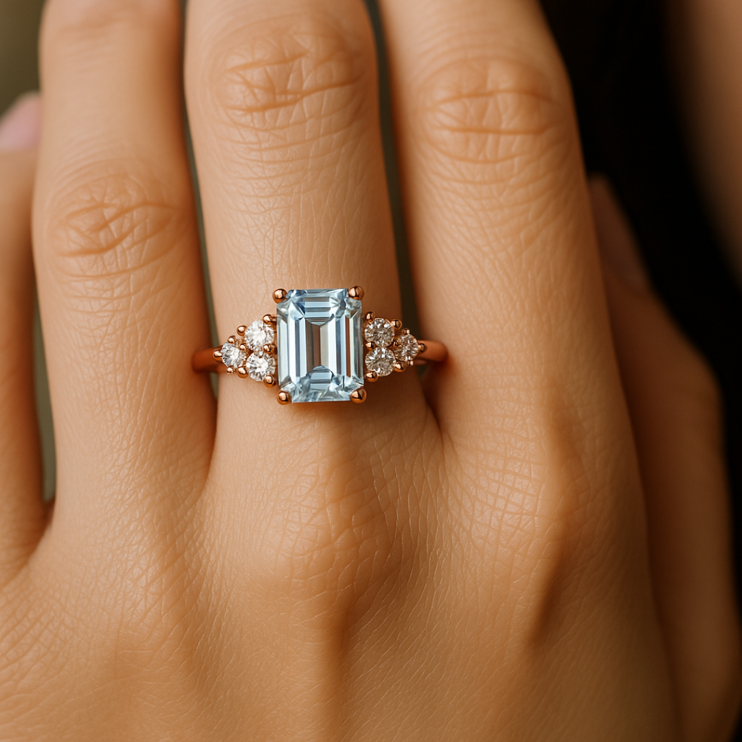 Glass Veil Ring