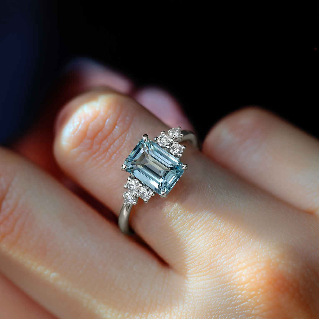 Glass Veil Ring