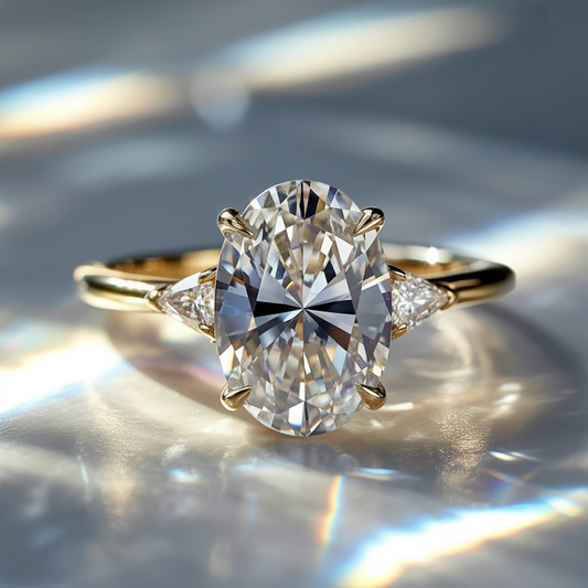 Frosted Flame Ring