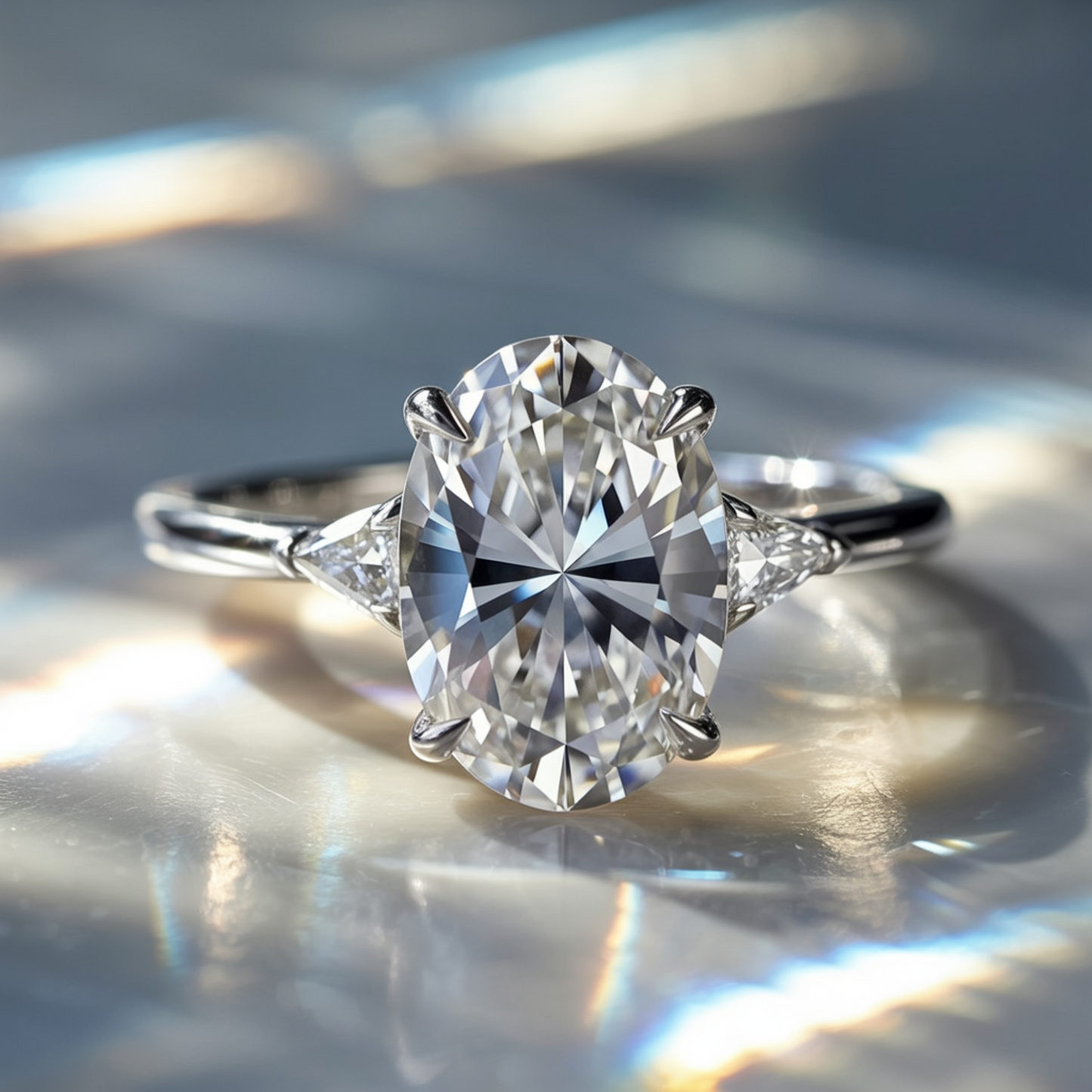 Frosted Flame Ring