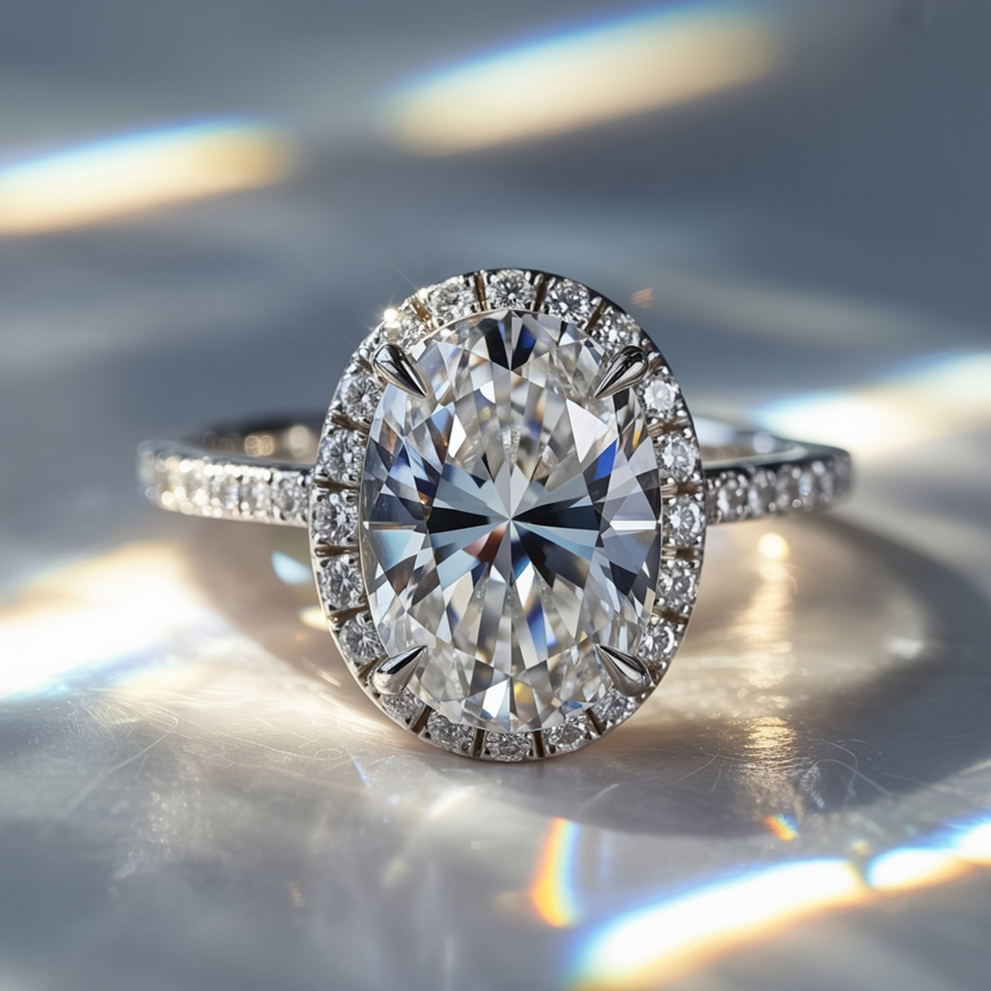 Twilight Halo Ring