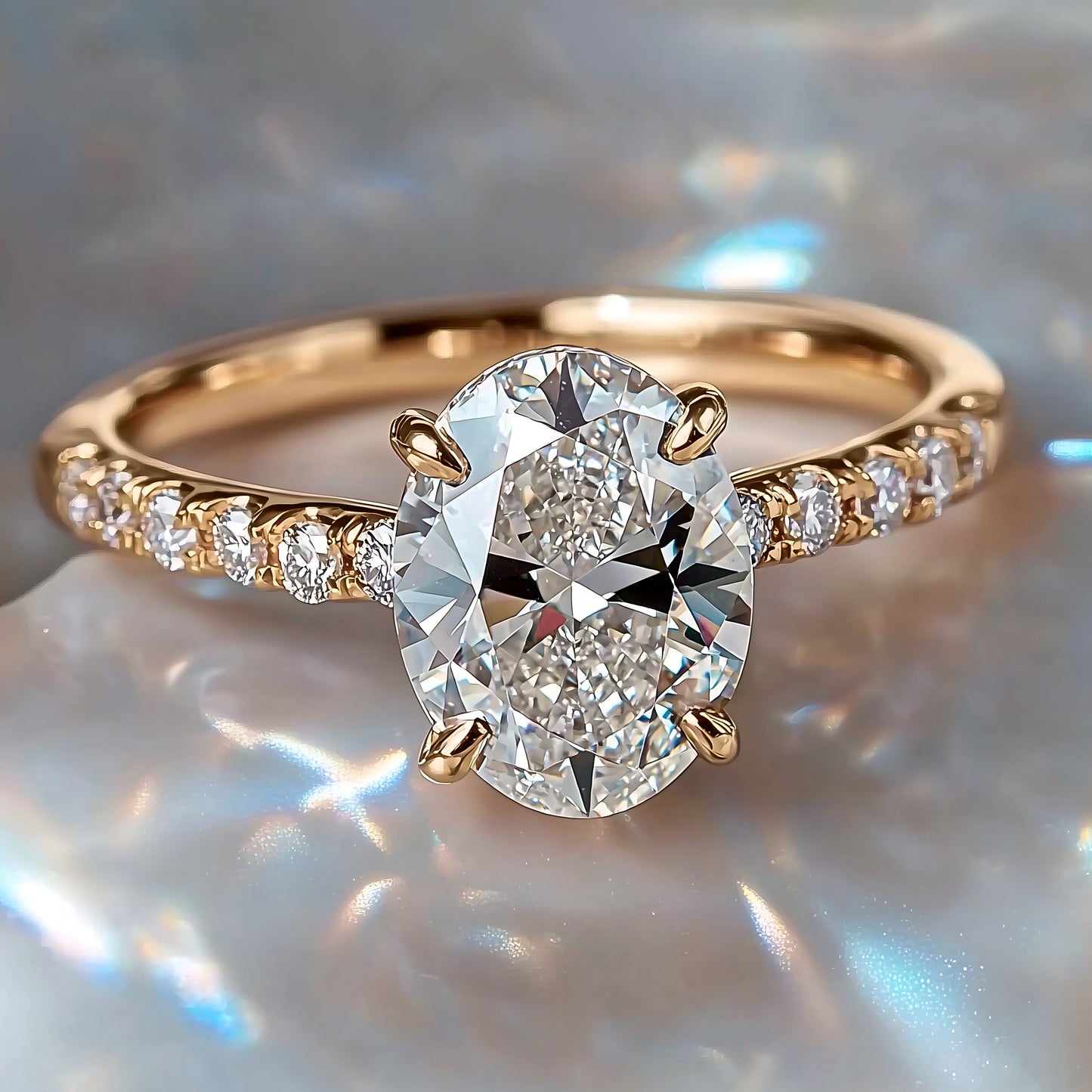 Ivory Blaze Ring