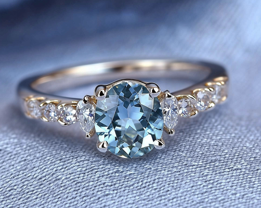 Cobalt Shine Ring